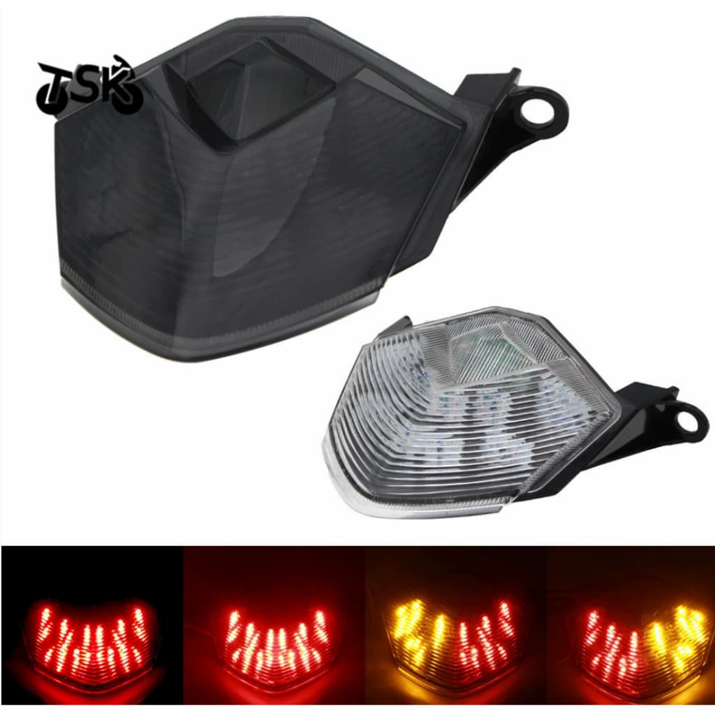 Adequado para Kawasaki Z750 Z1000 ZX10R ZX600 luz traseira modificada para motocicleta