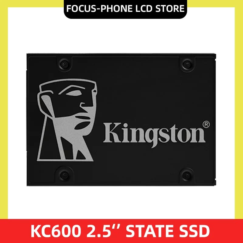 Unidade De Estado Sólido Interna Kingston SSD KC600 256 Gb 512 1 Tb 2 SATA III 2.5