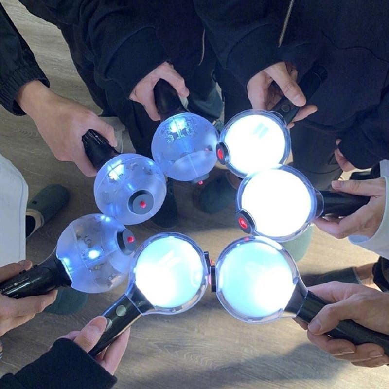Lightstick Oficial Do BTS Ver . 4 Bomba Exército Mapa Da Alma