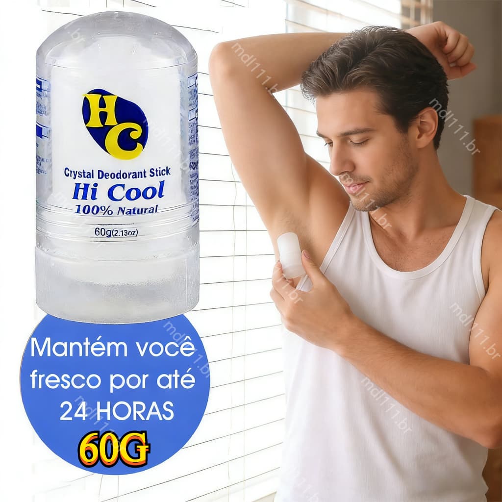 HC 60g Cristal Desodorante Natural Pedra Pode Ser Usado Em Todo O Corpo Para O Odor Corporal Antitranspirantes