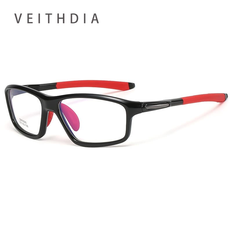 VEITHDIA Moda TR90 Silicone Esportes Óculos Quadro Ciclismo Ao Ar Livre Para Ópticos BD18080