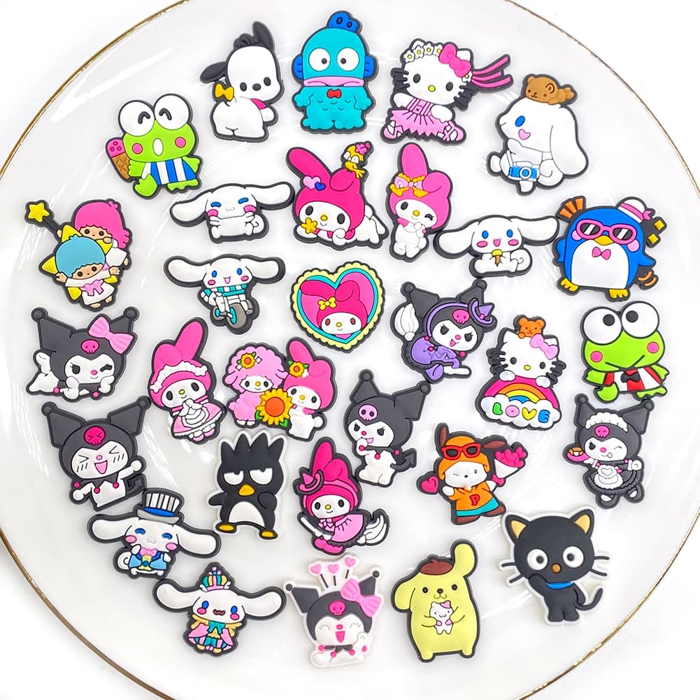 MEIDJ Sapato Encantos 30 Pçs pvc Dos Desenhos Animados Decoração Para Sandálias De Tamanco , Bonito Acessórios De Presen