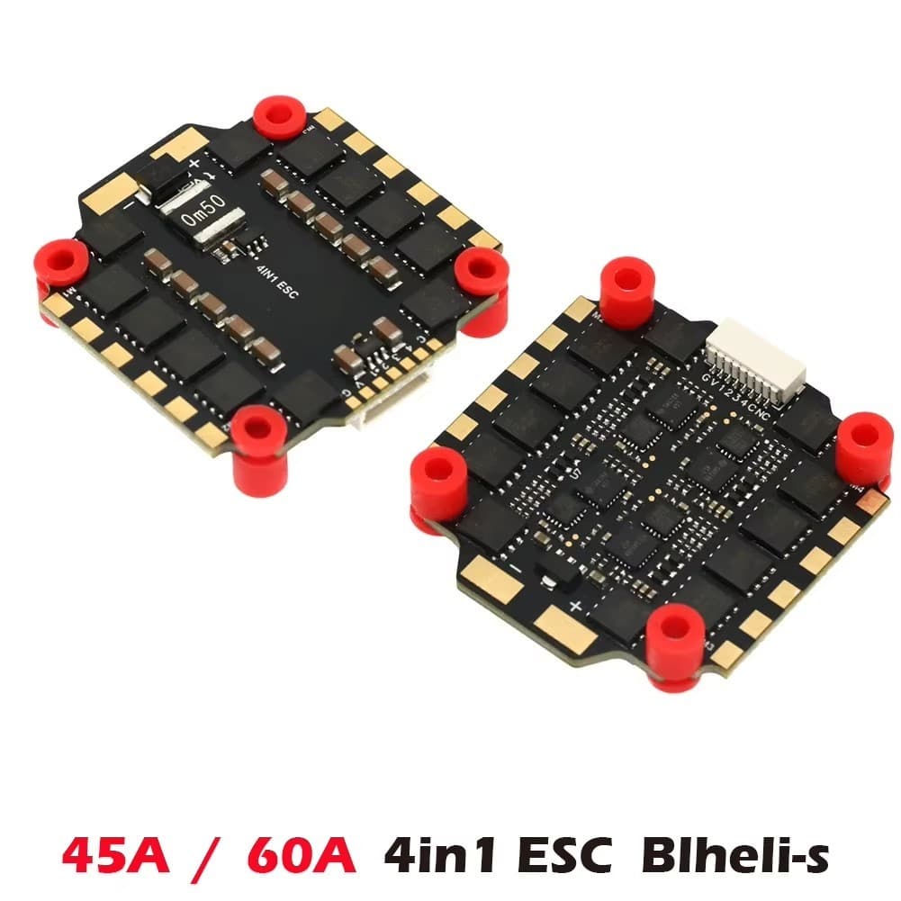 Mitoot 45A/65A 4 Em 1 ESC-Firmware BLHeli_S Para 2-6S Serve Avião RC De 5s E 7 De 10 Graus