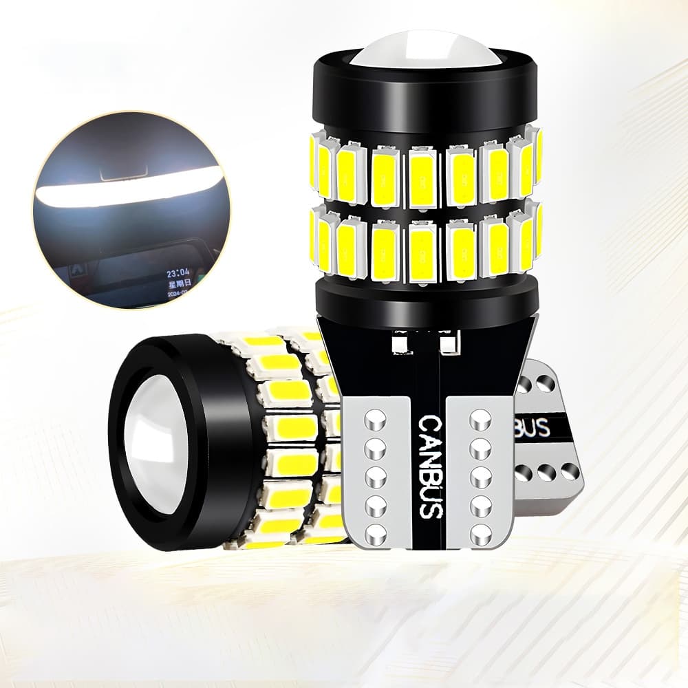 Lâmpadas Led Pingo T10 Projetor 37 Leds Canbus Forte