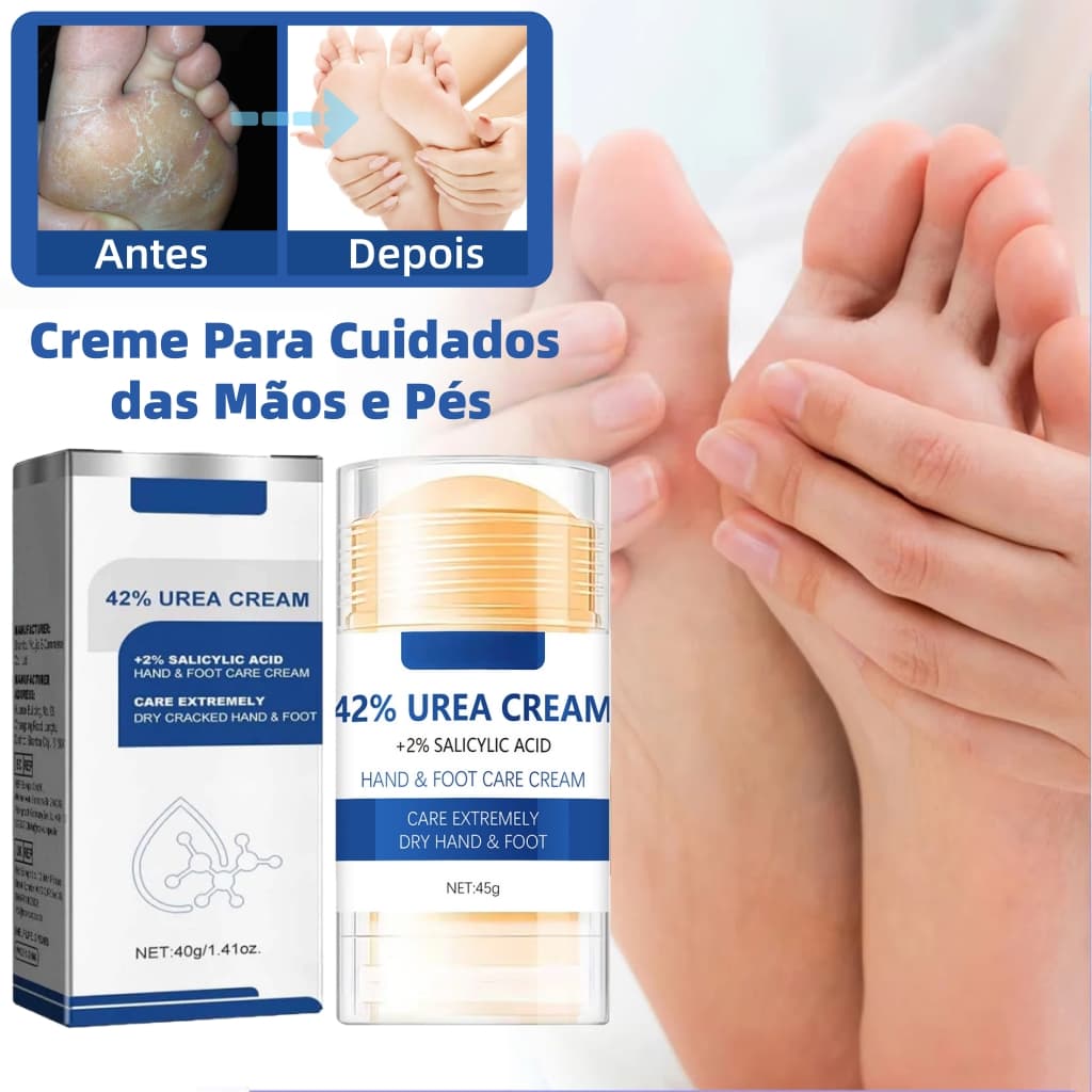 40g Creme para Mãos e Pés Creme Reparador para Mãos e Pés – Tratamento Antirrachaduras com Hidratação Profunda