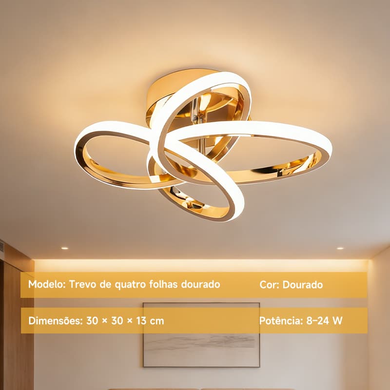3 Cores 1 Lustre Moderno Luz De Teto Led , Adequado Para Corredor , Sala De Estar , Quarto , Cozinha 127V-220V