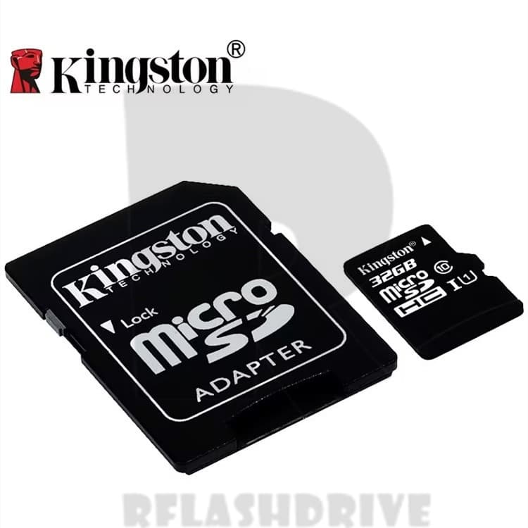 Cartão microSDHC Kingston Classe 10 16GB 32GB 64GB 128GB 256GB 512GB mini plug and play Saída Segura Portátil