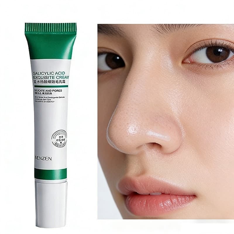 Creme de Ácido Salílico 20ml - Remoção De Poros e Acne, Clareamento de Cicatrizes Antigas