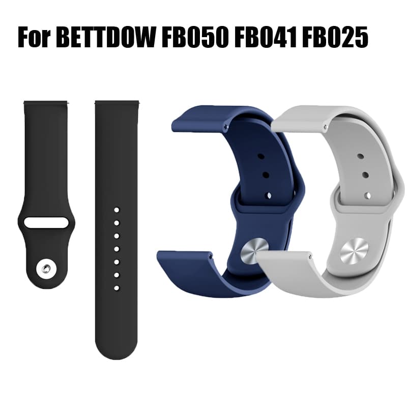 FOR BETTDOW FB027 FB025 FB041 FB050 FB055 FB051 Pulseira De Smartwatch Relógio De Silicone Macio Esportivo Feminino Mas