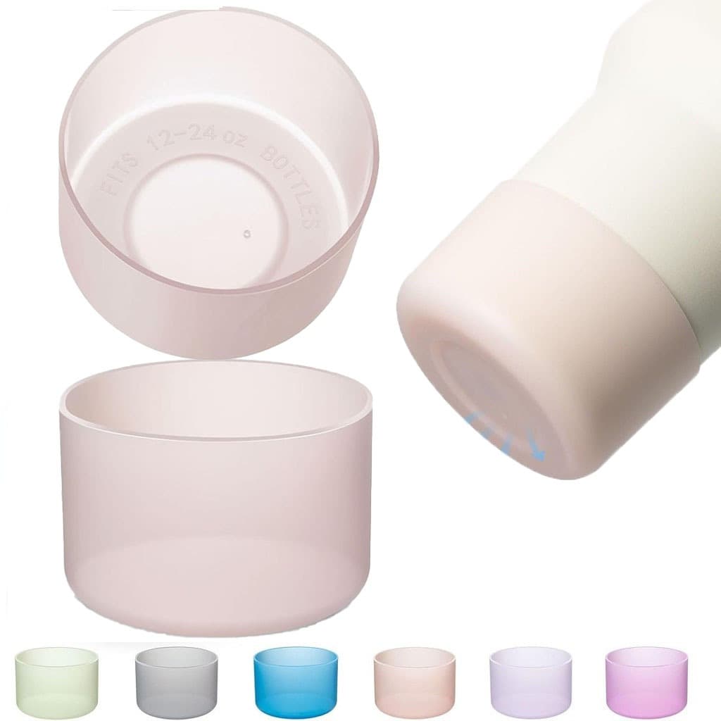 Botas de Silicone translúcidas adequadas para garrafa de água de copo de 20 onças/30 onças/40 onças