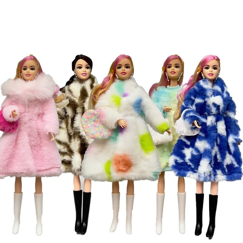（Só uma roupa）Roupas De Bonecas De 30cm Sweet Baryambi Trocam Acessórios