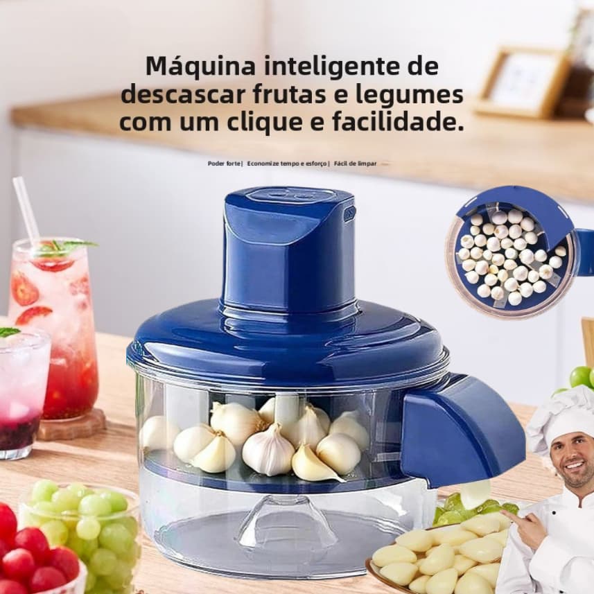 Descascador Automático De Alho Elétrico Adequado Para Uvas Tomates , E Frutas