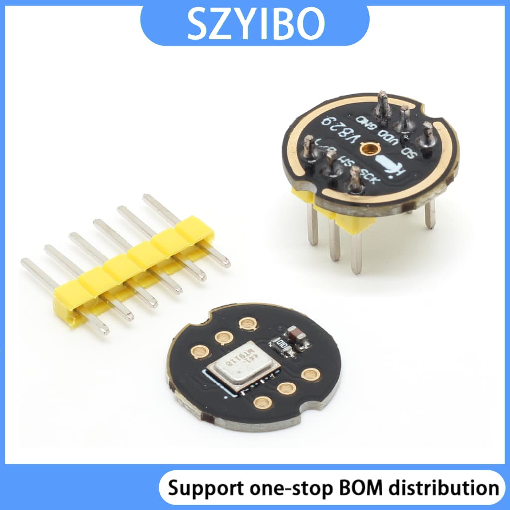 1 ~ 5Pcs INMP441 Módulo de microfone omnidirecional MEMS Alta precisão Baixo consumo de energia Interface I2S Suporte ES