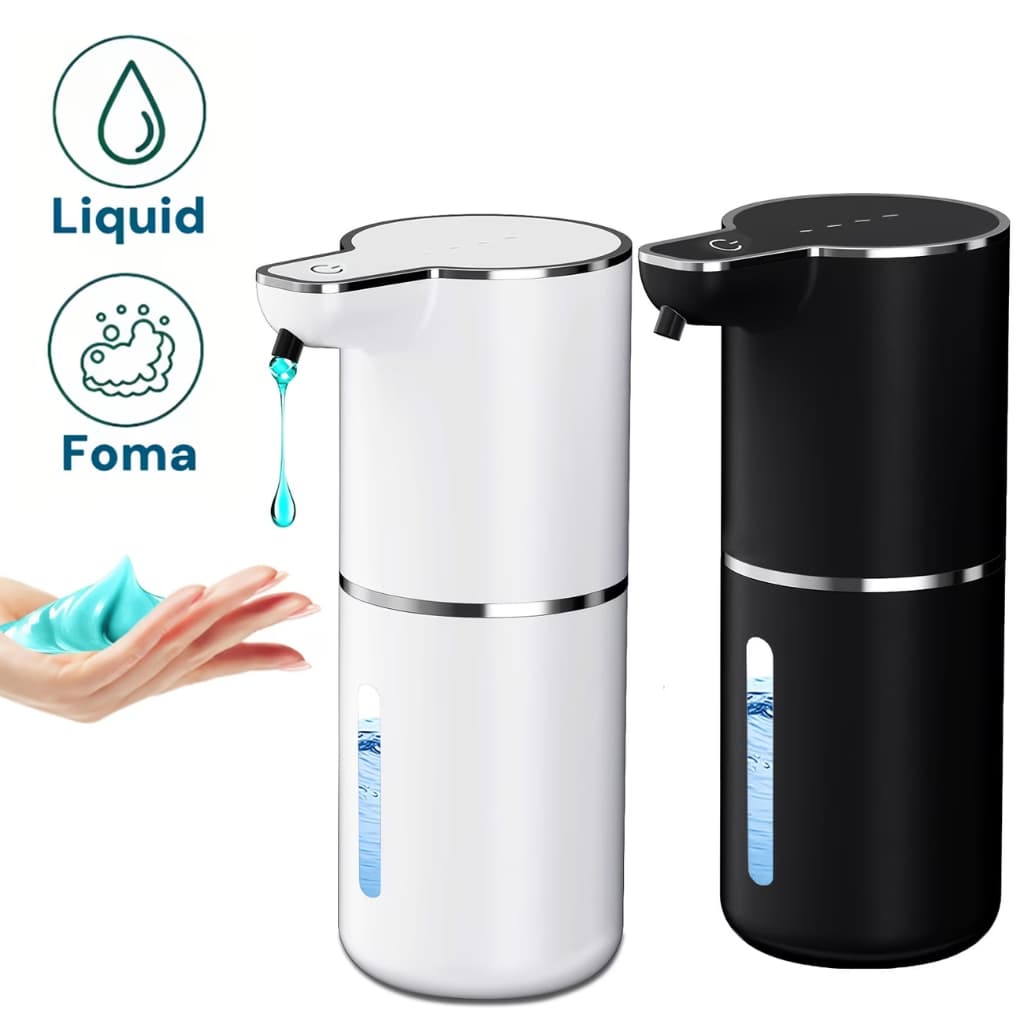 Saboneteira Dispenser Automático Sensor Infravermelho Para Sabonete Líquido Detergente Espuma
