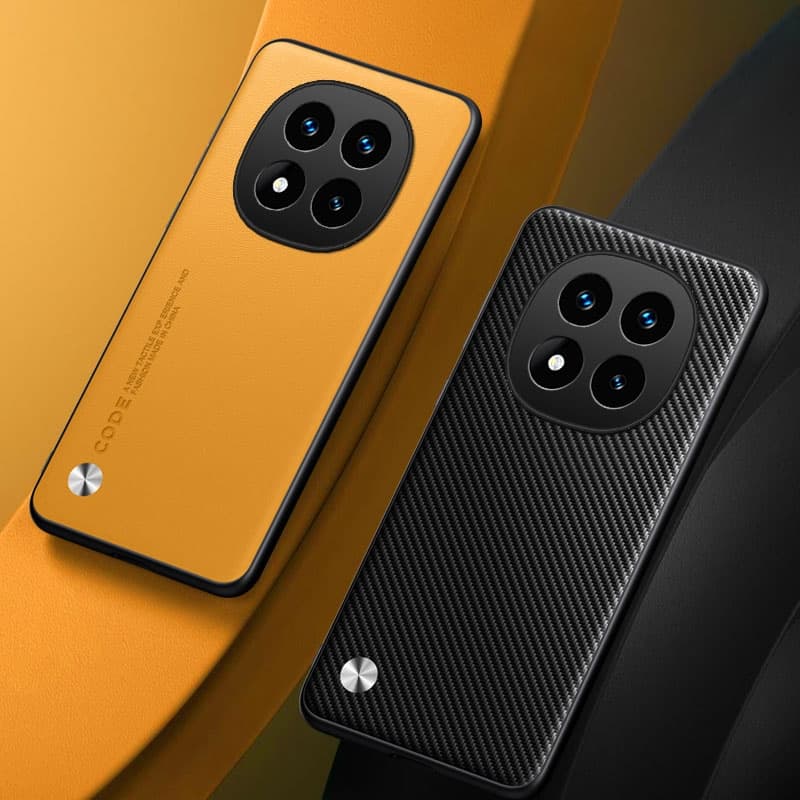 Xiaomi Redmi Note 15 Pro Plus + 4G 5G Capa De Couro Anti Impressão Digital Telefone À Prova De Choque Traseira Macia