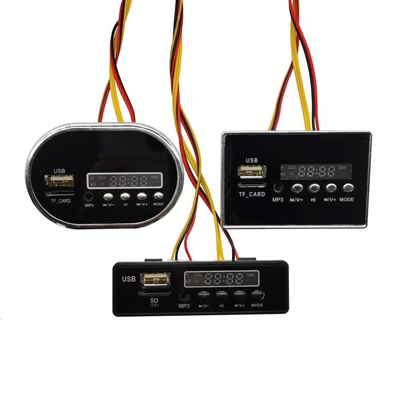 Módulo Reprodutor De Música 12V Com Interface USB Para Passeio Infantil No Sistema De Áudio Do Carro , Chip Mp3 , Acessó