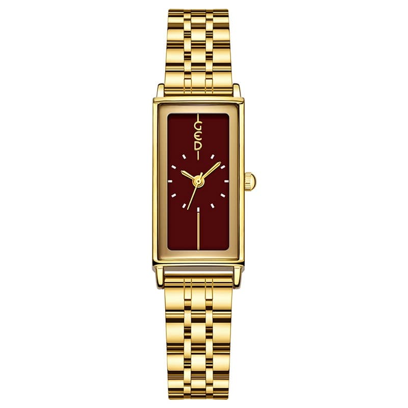 GEDI Relógios Femininos Vintage Luz Luxo high-end Elegante Aço À Prova Dwaterproof Água Simples Personalizado Moda Femin