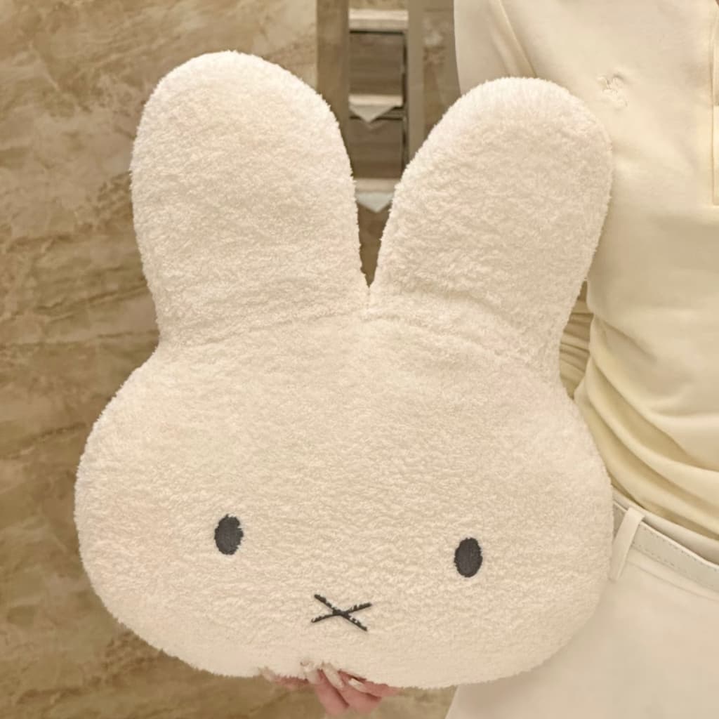 40CM mini Almofada Coelho Miffy,Sofá preguiçoso Almofada,Tapete de pelúcia,Almofada decorativa coelho,para Quarto