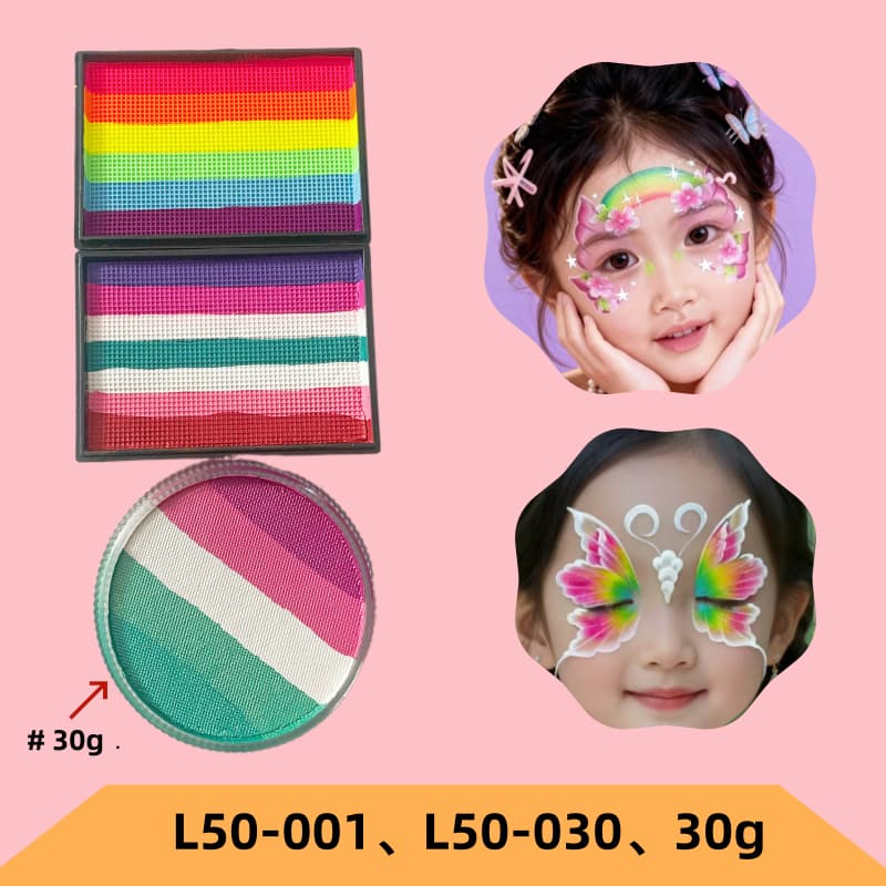 Desempenho Da Produção Composição Fase Do Corpo Humano Pintura Facial