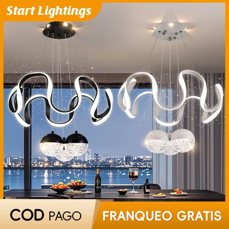 Luminária Pendente Para Sala De Estar , Luz De Teto LED Jantar , Luminárias Decorativas Modernas Nórdicas