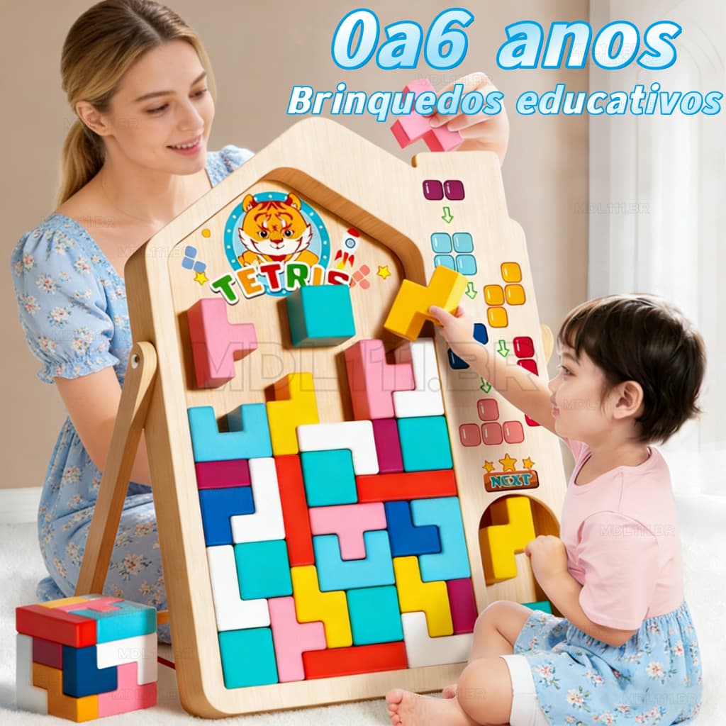 Quebra Cabeça 3D Para infantil Quebra De Cabeça Montessori Quebra De Cabeça Magnetico Para Brinquedos Interativos Bebês