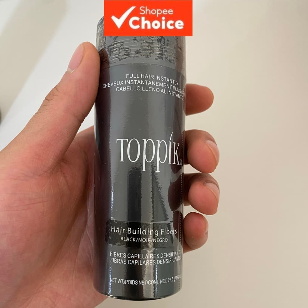Marca dedicada TOPIK garrafa dupla rápida pó de fibra de reparo de cabelo oculto secreto