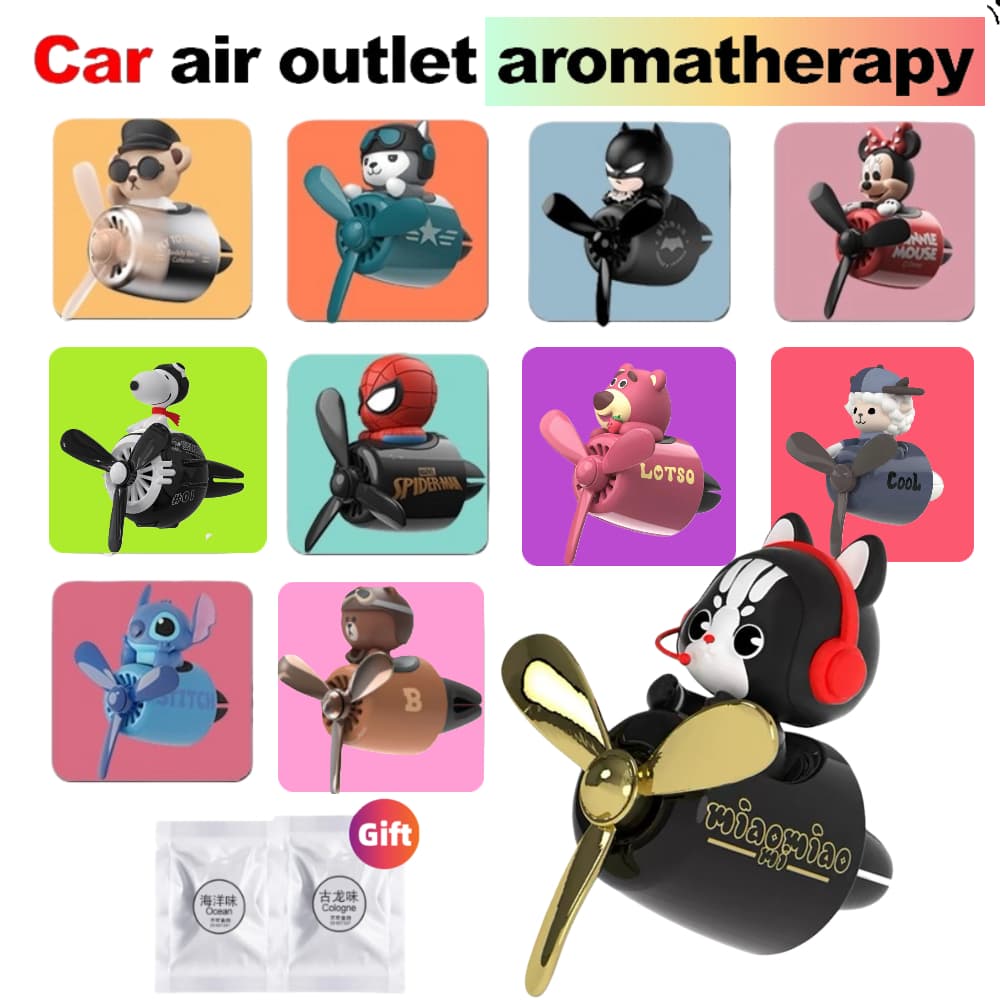 2026 The Most Complete Cute And Personalized New Air Cooler For Doll Cars Rotating Spiral Outlet Cool Purifier