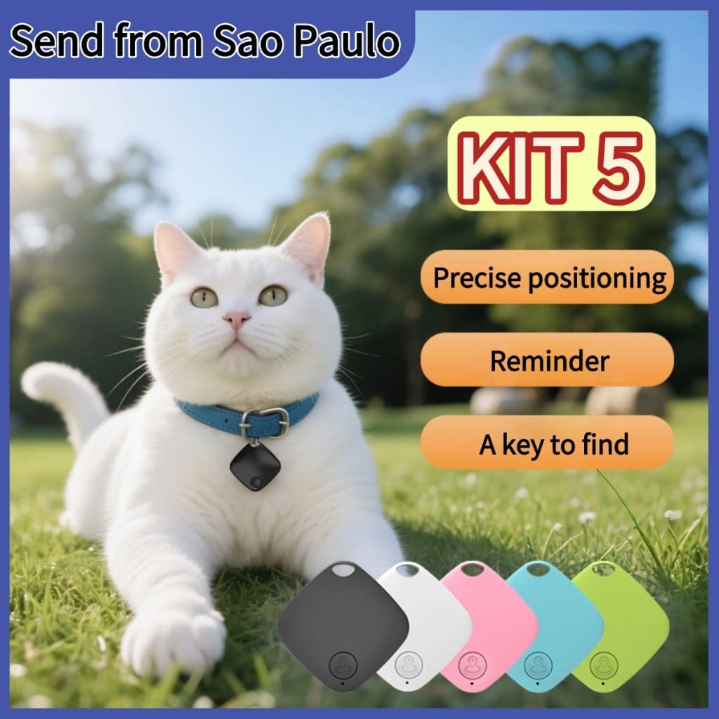 KIT5 GPS Bluetooth Smart Pet Tracker MFI Locator Trunk-car-pet-child unlimited distance