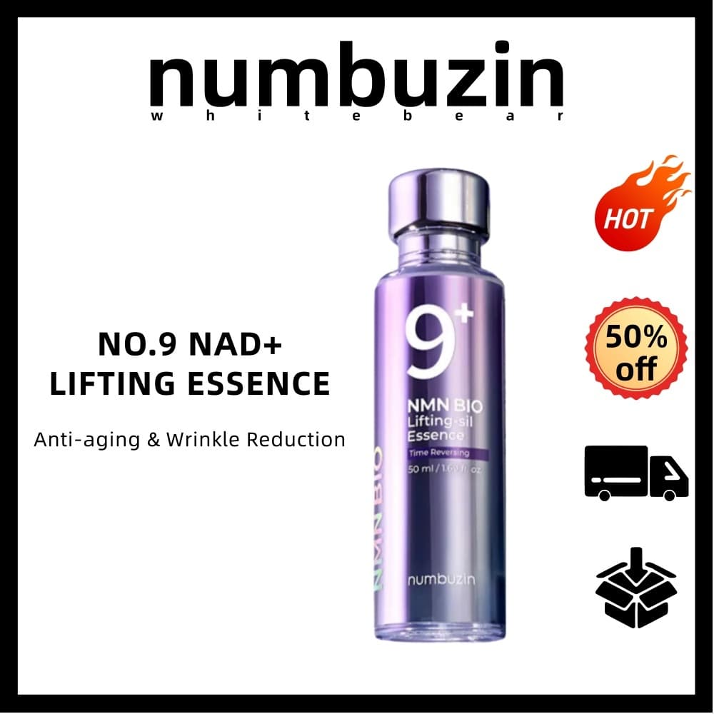 5.5 [numbuzin] No . 9 NAD Bio Lifting Essence 50ml/Antienvelhecimento/Redução De Rugas