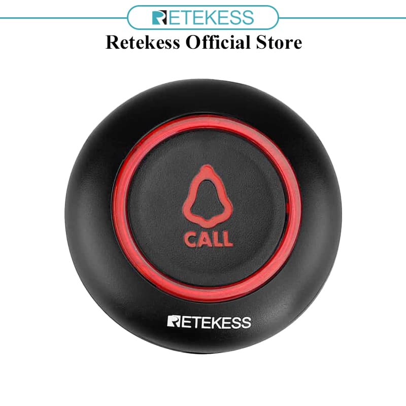 RETEKESS TD019 TD007 TD009 T133 TD013 Botões Sem Fio Restaurante Garçom Chamada Transmissor Botão Pager Atendimento Ao C