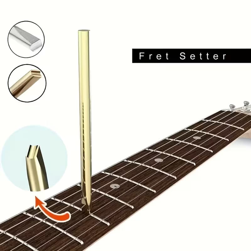Perfurador De Redefinição De Traste De Guitarra-Ferramenta De Reparo Para Trastes Soltos E De Levantamento , Fabricação