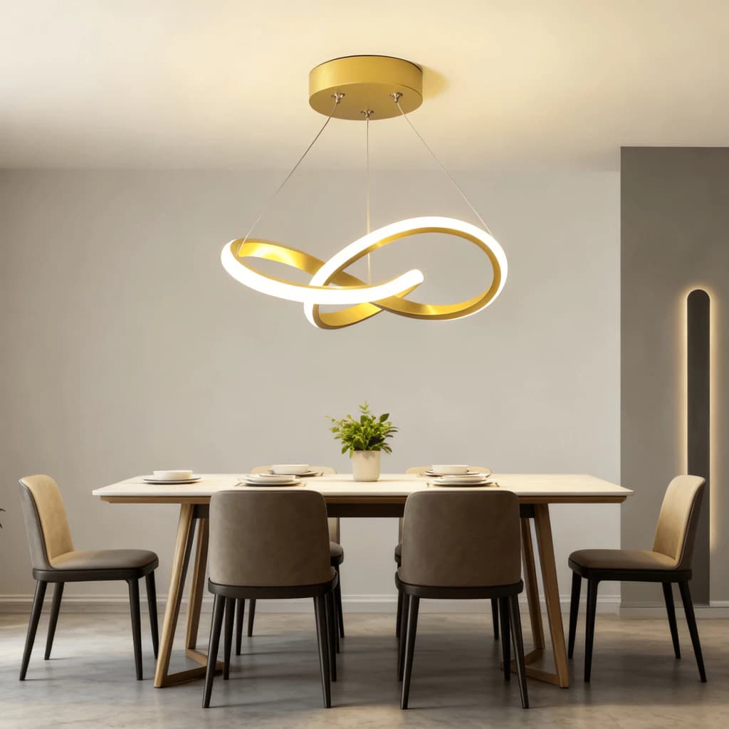 3 Cores(110V/220V) Luminária De Teto Pendente Led Moderna Lustre para Corredor Sala Quarto Cozinha