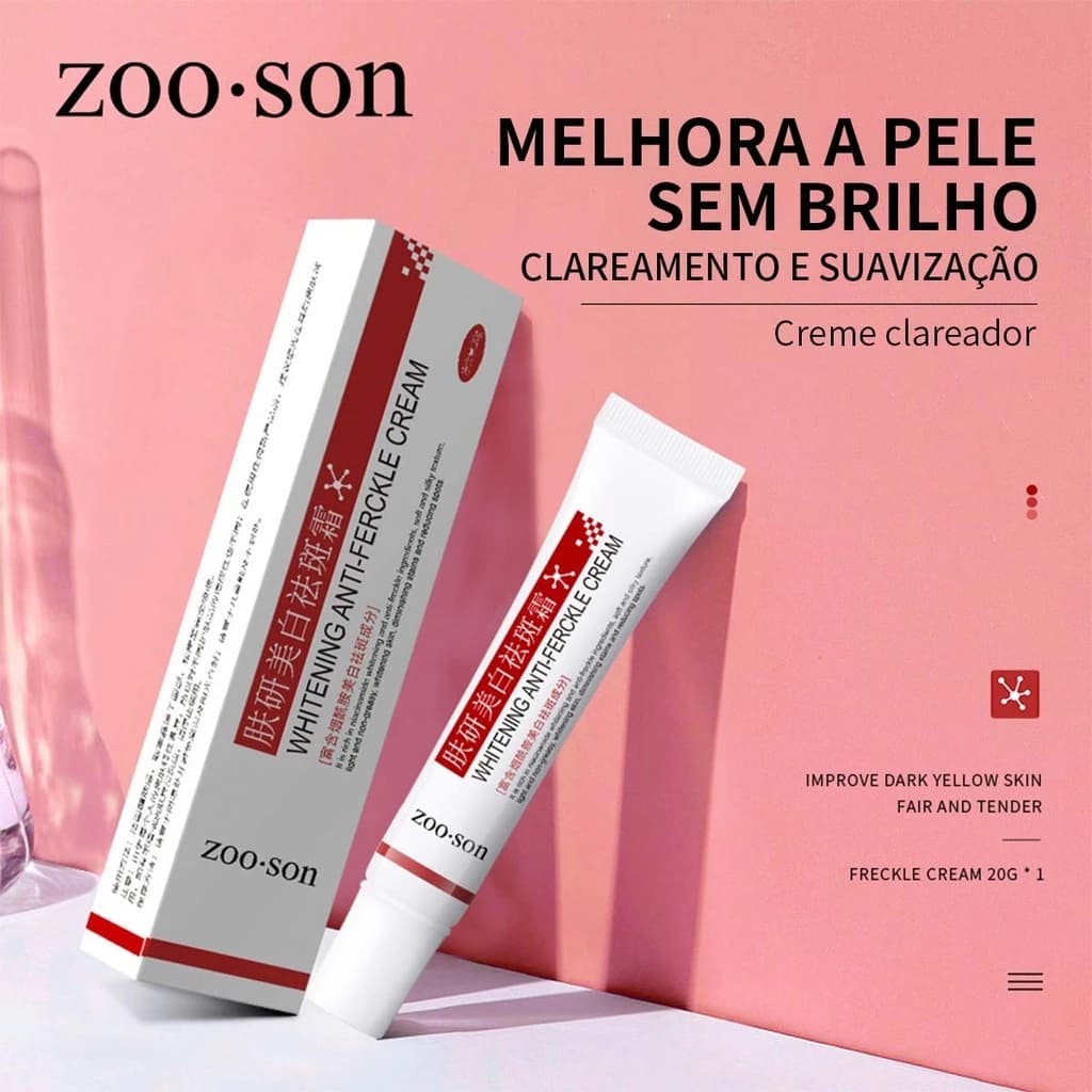 1pcs Creme Clareador E Iluminador 20g-Hidratante