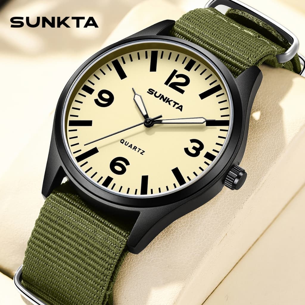 LIGE Relógio Masculino À Prova D'água Moda Casual Simples Pulseira De Nylon Relógios Luminosos De Quartzo Para Homens