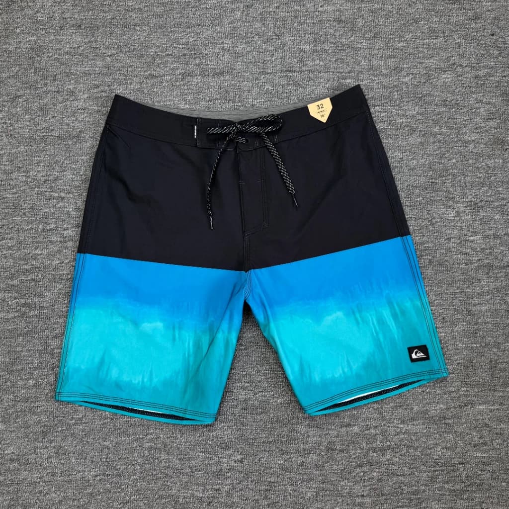 Shorts De Praia Clássicos Masculinos À Prova D'água De Secagem Rápida-Bermudas Para Atividades Aquáticas E Surf