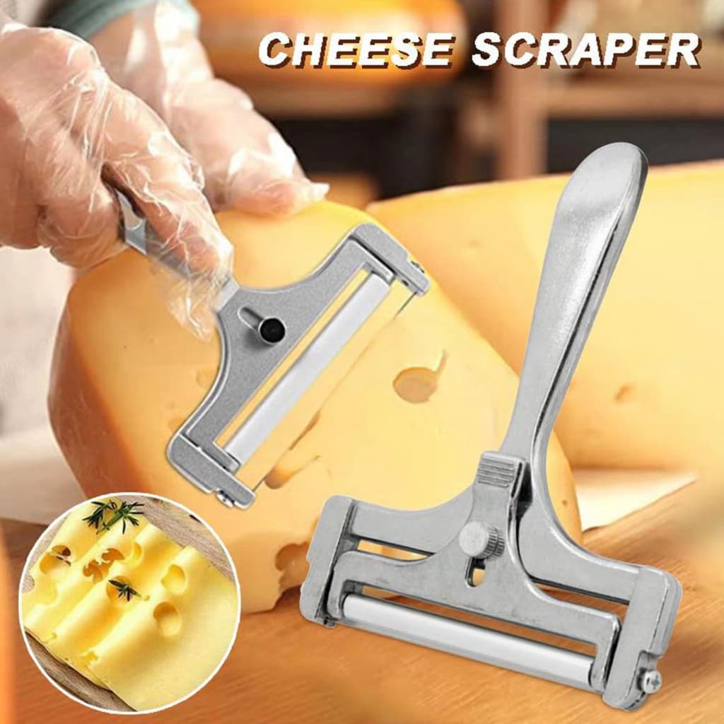 Cortador de Queijo Manual de Espessura Ajustável Cortador de Queijo Manual de Espessura Ajustável-AA