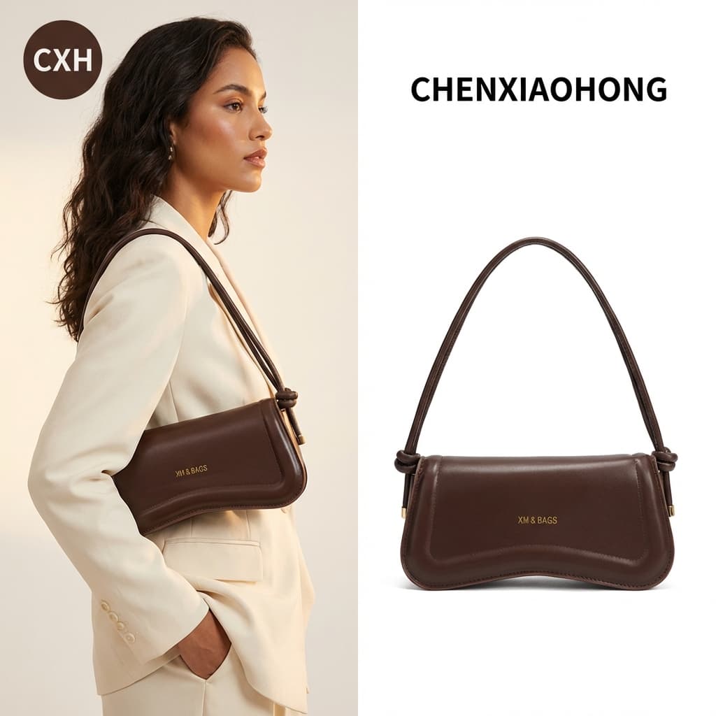 CHENXIAOHONG Bolsa transversal feminina estilo vintage, bolsa de ombro simples, bolsa para usar debaixo do braço