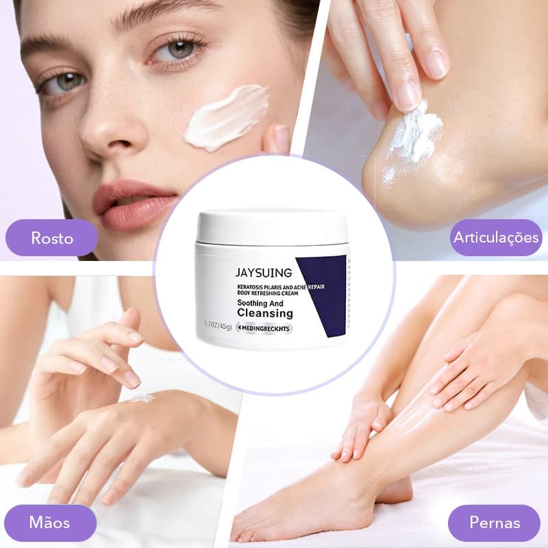 Creme Reparador Para Ácido Hialurônico Cuidados Com Folículo Capilar , Melhora A Pele Áspera , Esfolia Células Mortas E