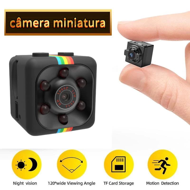 Pequena sq11 Secret Micro Mini Câmera 1080p HD De Vídeo Inteligente Visão Noturna Motionect DVR Sem Fio Minúsculo DV