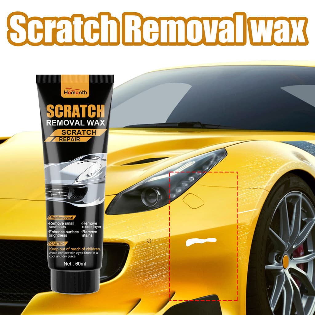 Homês Scratch Remover É Um Creme De Polimento De Tinta Automotiva Que Suaviza Marcas Finas , Renova A Superfície Do