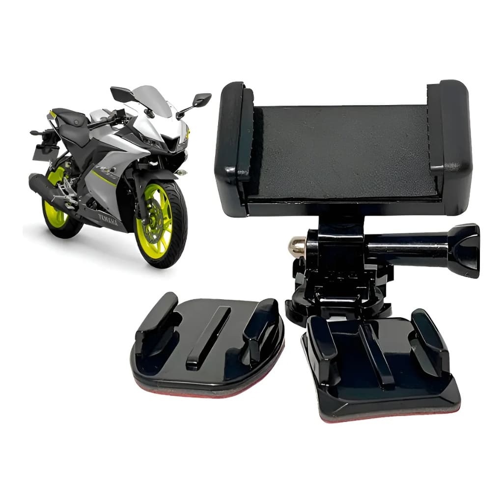 Suporte De Celular Para Tanque De Moto Preto