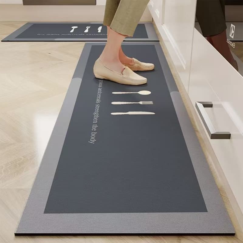 【2pcs 】120cm tapete de terra da cozinha Tapete Ecológico de Argila Diatomácea - Dupla Absorção