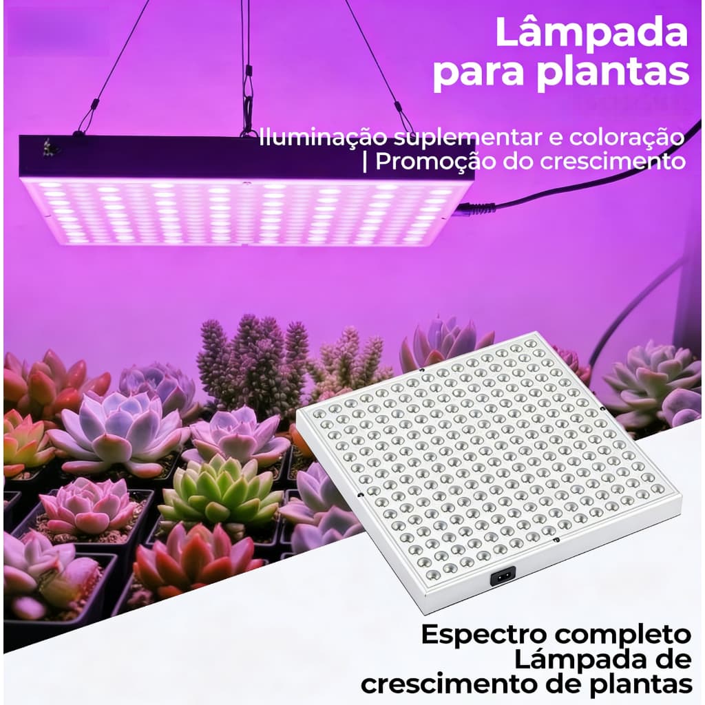 Led Grow Full Spectrum 200w 110v 220v Lâmpada Cultivo Indoor Lâmpada de crescimento para plantas