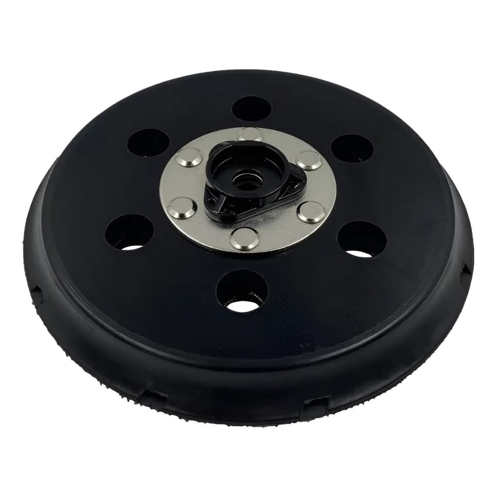 Disco De Polimento 5 Pol Para Politrizes Rotativas/orbitais Preto