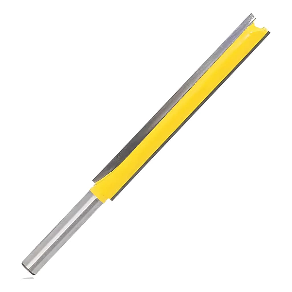 Fresa Reta 76mm Extra Longa Tupia Manual Madeira Haste 8mm