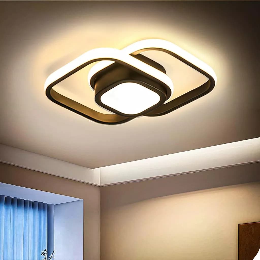 Luminária De Teto Led Decoração Minimalista Moderno Pendente Lustre Plafon para Sala Quarto Ceiling Light
