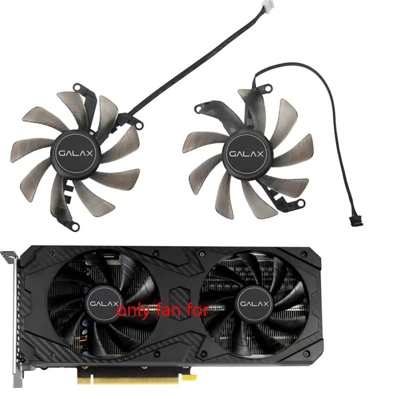 Substituição Do Ventilador Da Placa De Vídeo 85mm TH9215S2H RTX3060 Para Galax KFA2/PNY RTX 3060 3060Ti UPRISING Duplo D
