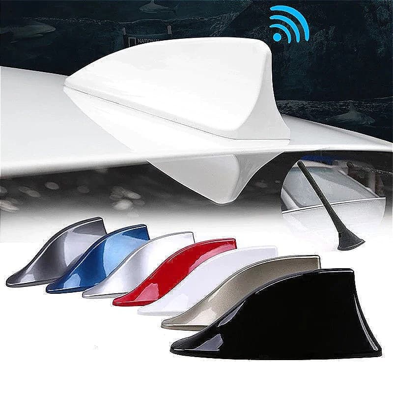 Antena Automotiva 6,0dB Rádio De Barbatana De Tubarão Do Carro Sinal FM Para Todos Carros de Teto Curvado