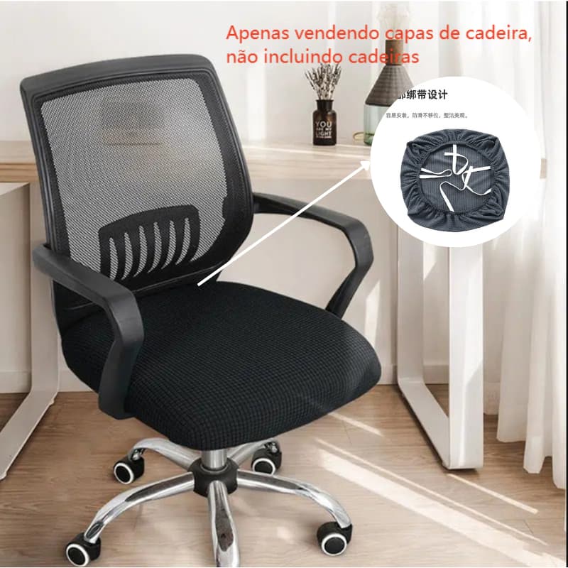 luckyeo Gamer Cadeiras Capa Elastano Elasticidade Escritório Estiramento Capas De Cadeira De Computador Jogos Anti-Poeir