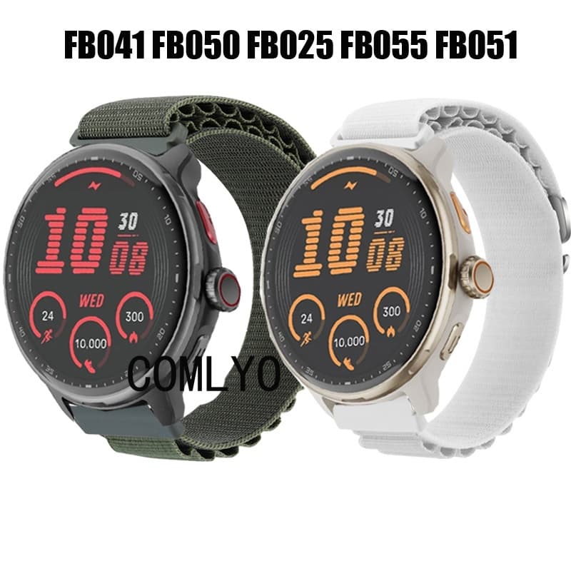 Para BETTDOW FB050 FB041 FB025 FB055 Pulseira De Smartwatch Relógio Inteligente Nylon Macio Esportes Mulheres Homens Ban